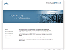 Tablet Screenshot of charlesbarker.de
